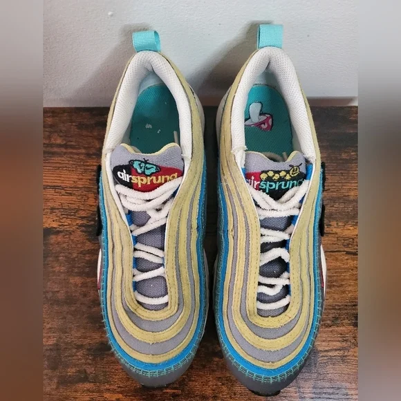 Nike Air Max 97 Air Sprung Iron Grey Size 5.5 Youth - Picture 10 of 13